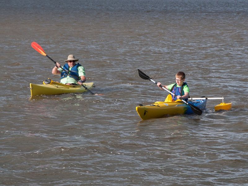 Kayaking