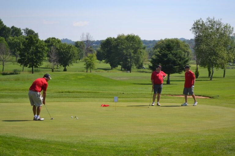 Golfing