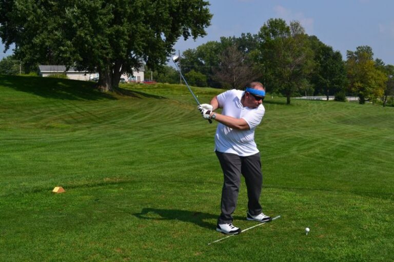 Golfing